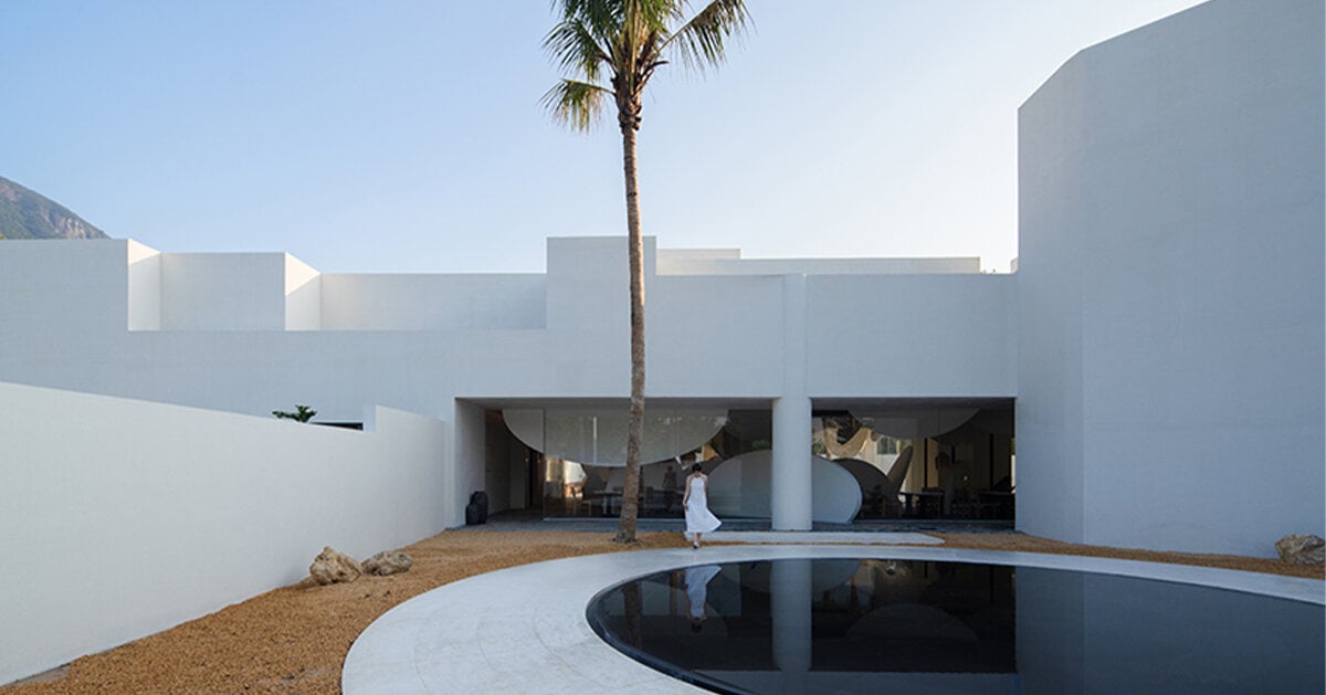 geometric purity outlines the lanxi tangquan bubble pool hotel [Video]