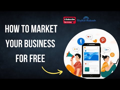 How To Promote Your Business Without Website | How To Market Your Business For FREE [Video]