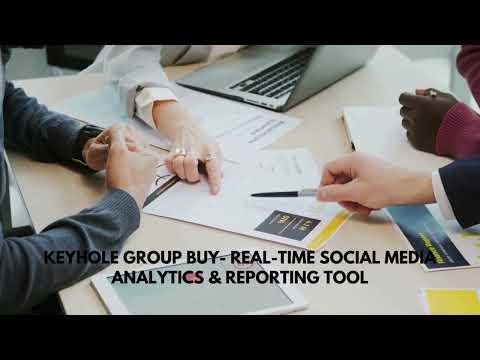 Keyhole Group Buy- Real-Time Social Media Analytics & Reporting Tool [Video]