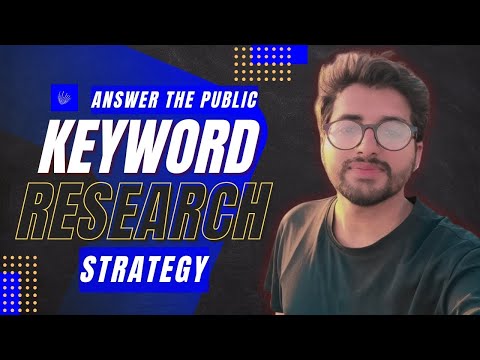 How to use answer the public in your content strategy | Keyword research strategy | keyword tool [Video]