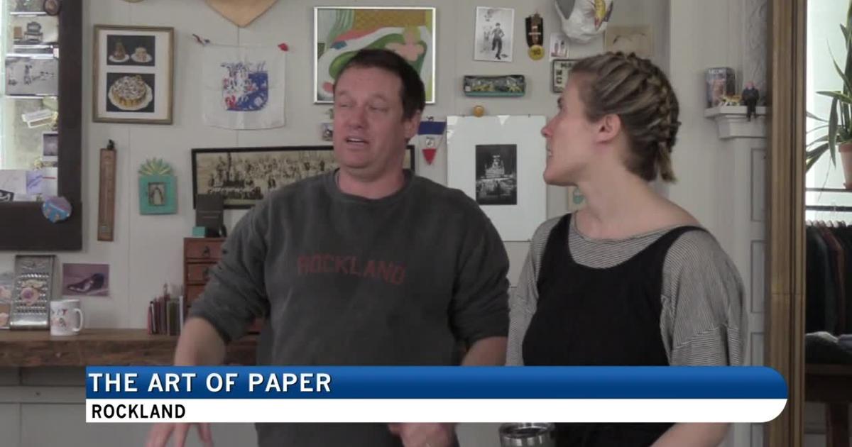Rockport artist specializes in paper mache | News [Video]