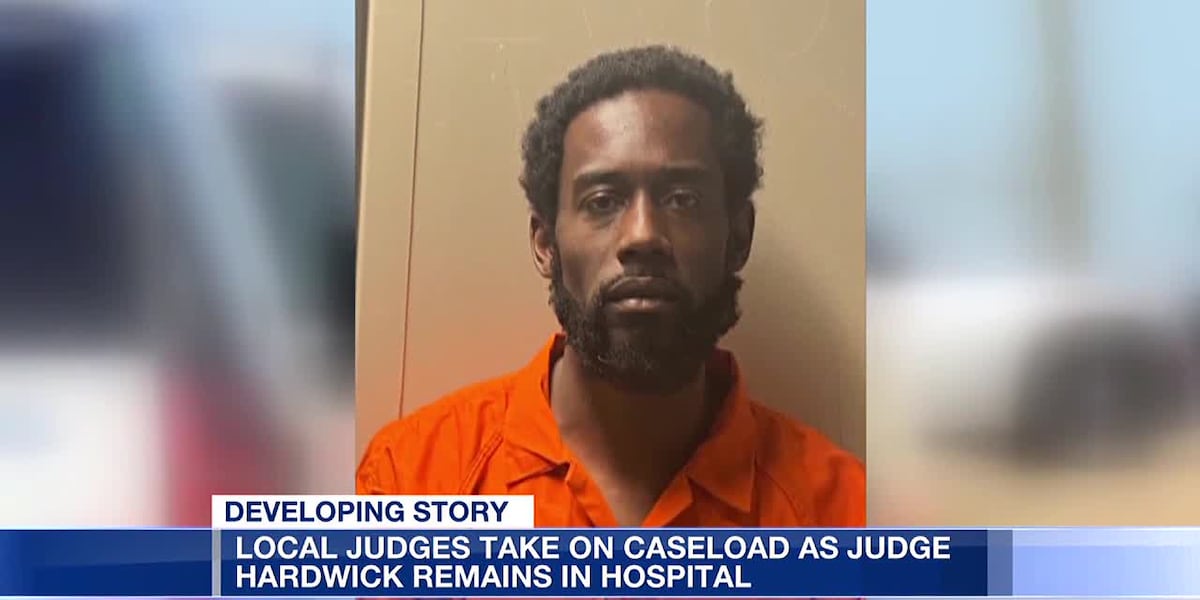 Local judges take on caseload as Judge Hardwick remains in hospital [Video]