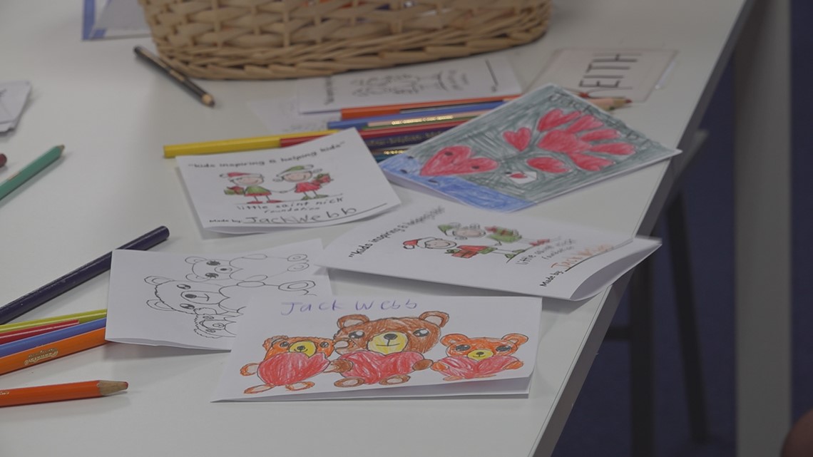 Local non-profits make cards for children in hospitals [Video]