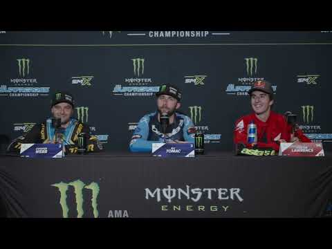 Monster Energy Supercross: Press Conference Round 12 – St. Louis [Video]