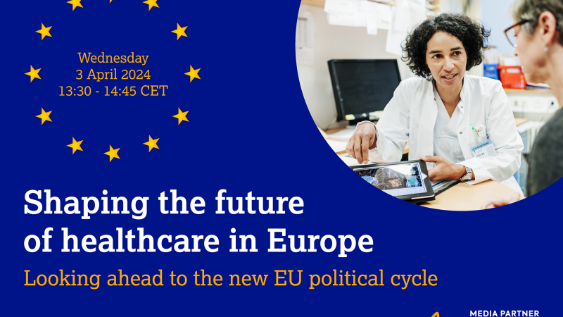 Media Partnership  Shaping the future of healthcare in Europe: looking ahead to the new EU political cycle  Euractiv [Video]