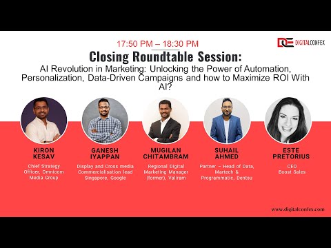 Closing Roundtable Session: AI Revolution in Marketing. [Video]