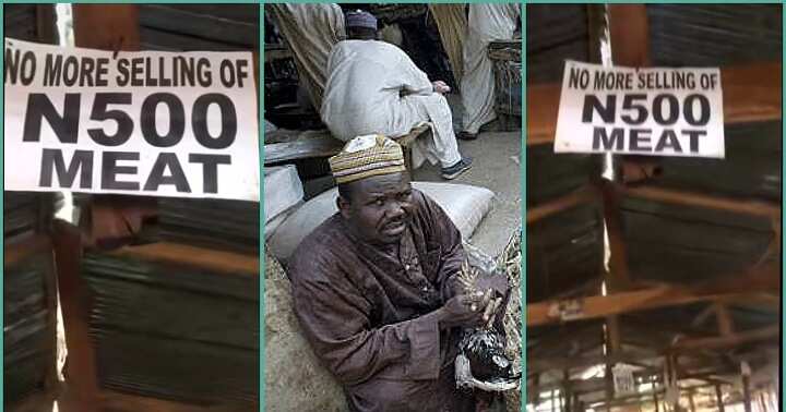 “No More N500 Meat”: Market Seller Puts Out Bold Notice for Customers, Video Trends Online