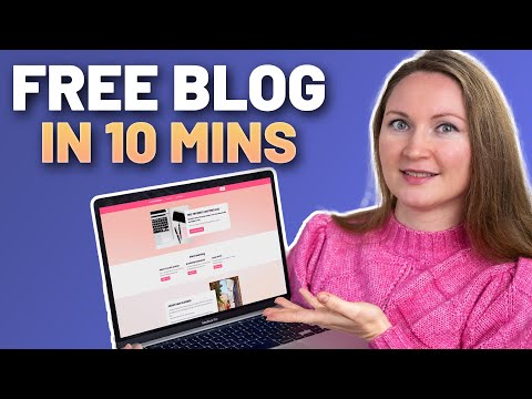 How to Start a FREE BLOG Website and Earn Money Online in 2024 (Free Podia Blog Tutorial) [Video]