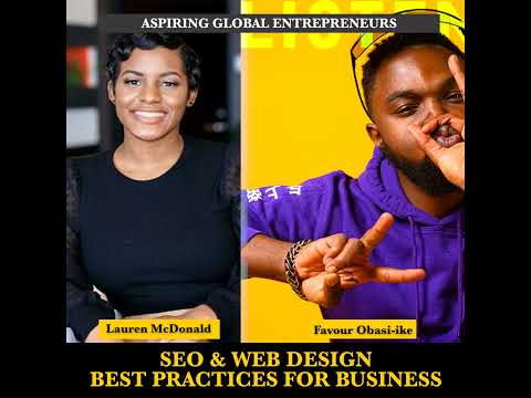 (A.G.E) SEO and Web Design Best Practices for Business Podcast with Lauren McDonald ✍🏾 – 134 [Video]
