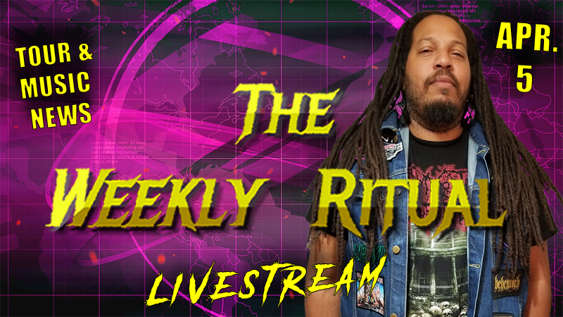 PODCAST: Episode 453 – The Weekly Ritual Rock and Metal News Show Live 4-5-24 [Video]