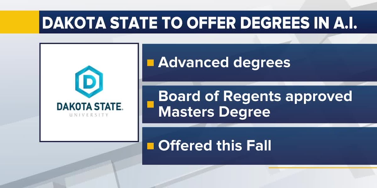 Dakota State to offer degrees in Artificial Intelligence [Video]