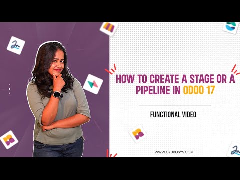 How to Create a Stage or a Pipeline in Odoo 17 CRM | Create Stages | Create Pipelines | Odoo 17 CRM [Video]