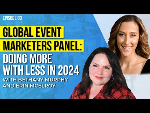 Global Event Marketers Panel: Doing More With Less in 2024 [Video]