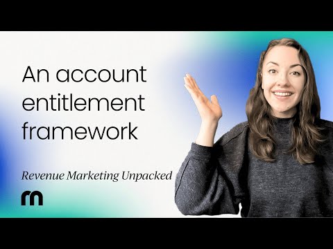 An account entitlement framework [Video]