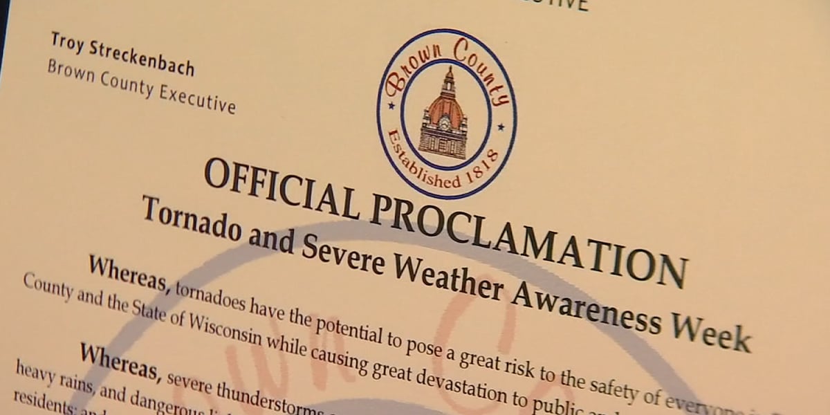 Brown County highlights severe weather awareness week [Video]