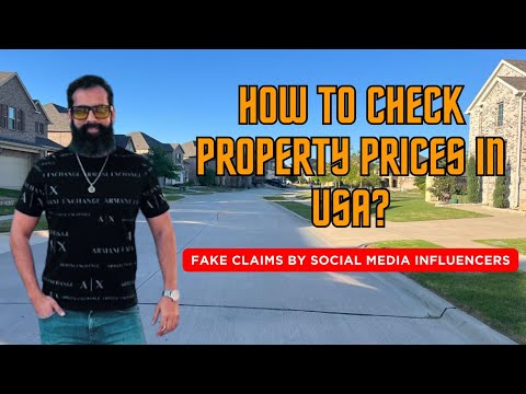 How to check property prices & ownership in USA ? Fake claims by social media influencers [Video]
