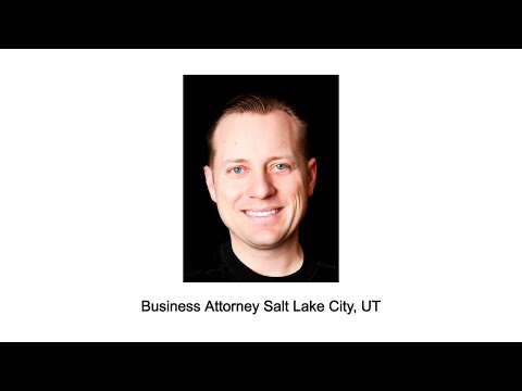 Business Attorney Salt Lake City, UT - Jeremy Eveland - (801) 613-1472 [Video]