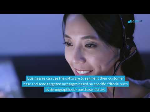 SMS-iT CRM Strategy Tools: Powered by Artificial Intelligence (AI) [Video]