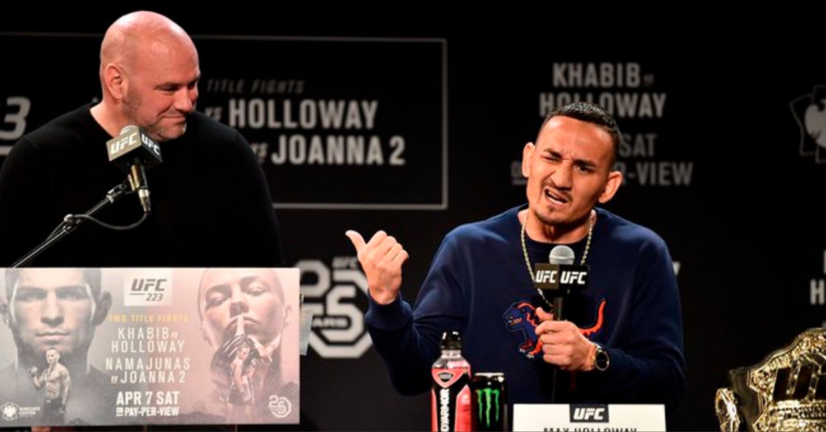 Dana White Labels Max Holloway as the ‘Greatest Featherweight of All Time’ Ahead of UFC 300 [Video]