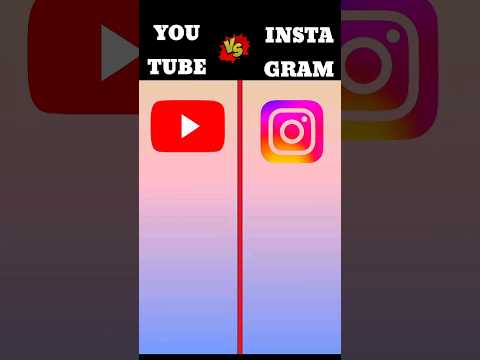 youtube vs Instagram |😡|? [Video]