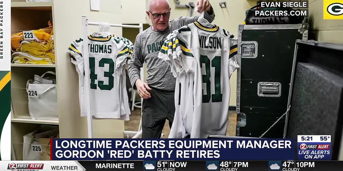Longtime Packers equipment manager retires [Video]