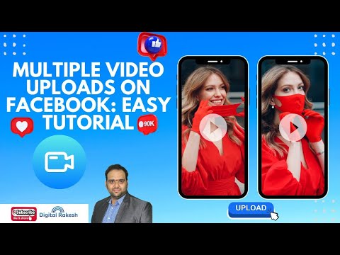 Facebook Multiple Video Uploading Technique | Facebook Multiple Videos In One Post Tutorial
