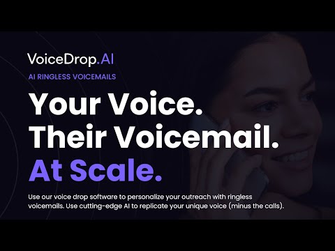 VoiceDrop.ai | Your #1 Ringless Voicemail Platform [Video]