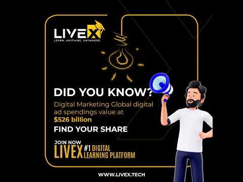 Unleash Your Potential in Digital Marketing with LiveX Pakistan’s #1 Digital Learning Platform [Video]