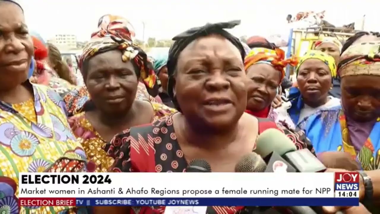 Market women in Ashanti, Ahafo regions propose female running mate for NPP [Video]