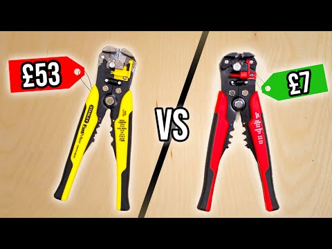 Cheap Vs Expensive Cable Strippers💰Tool Battle! [Video]