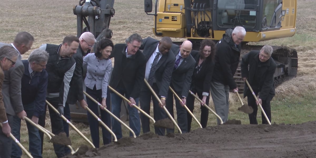 Groundbreaking ceremony for new North Dakota State Laboratory [Video]