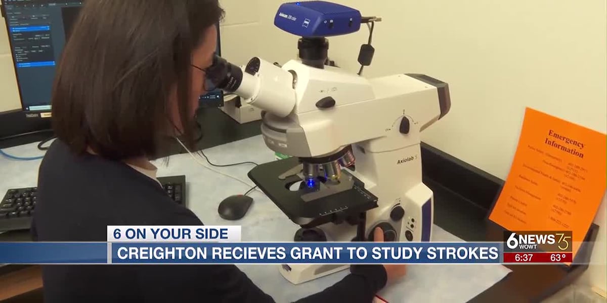 Creighton receives research grant to study strokes [Video]