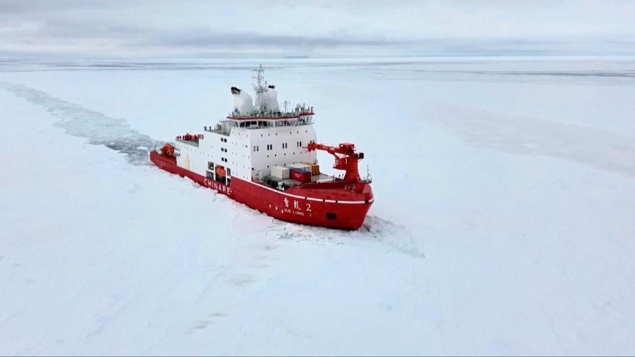China’s polar research icebreakers return from 40th Antarctic expedition [Video]