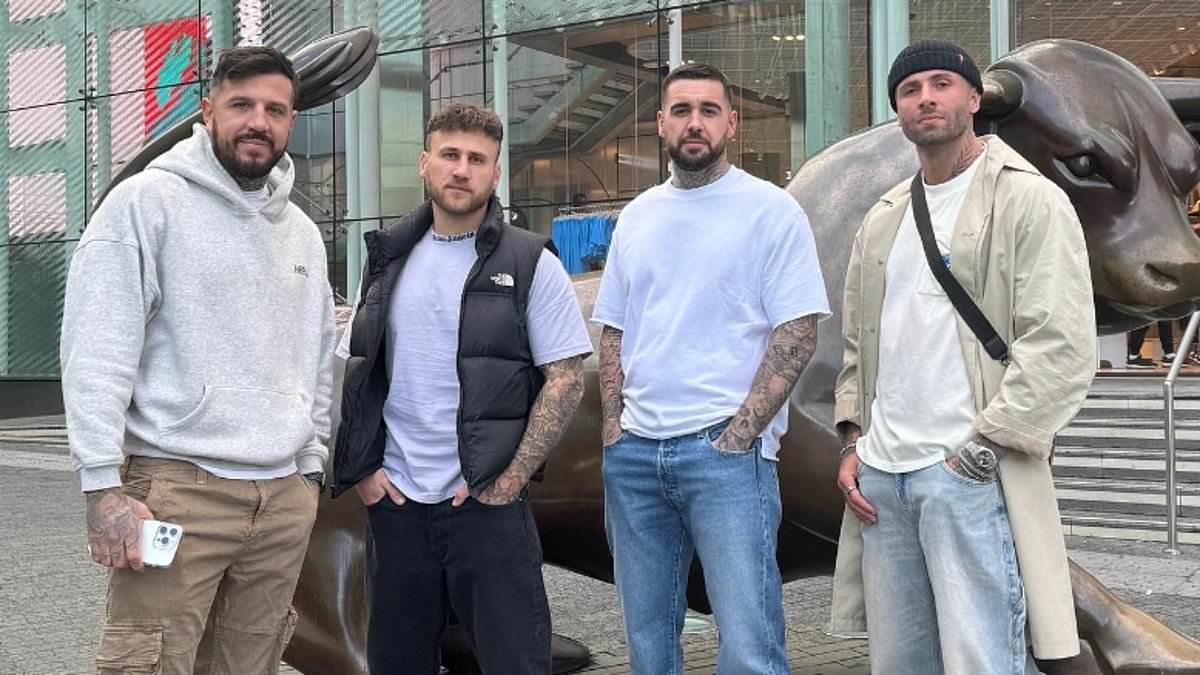 ‘Four Lads in Jeans’ recreate the photo that sent the internet wild as they show off their new looks 4 years later [Video]