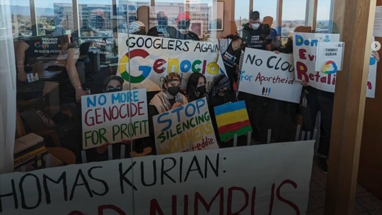 Google Fires Employees for Protesting Israel [Video]