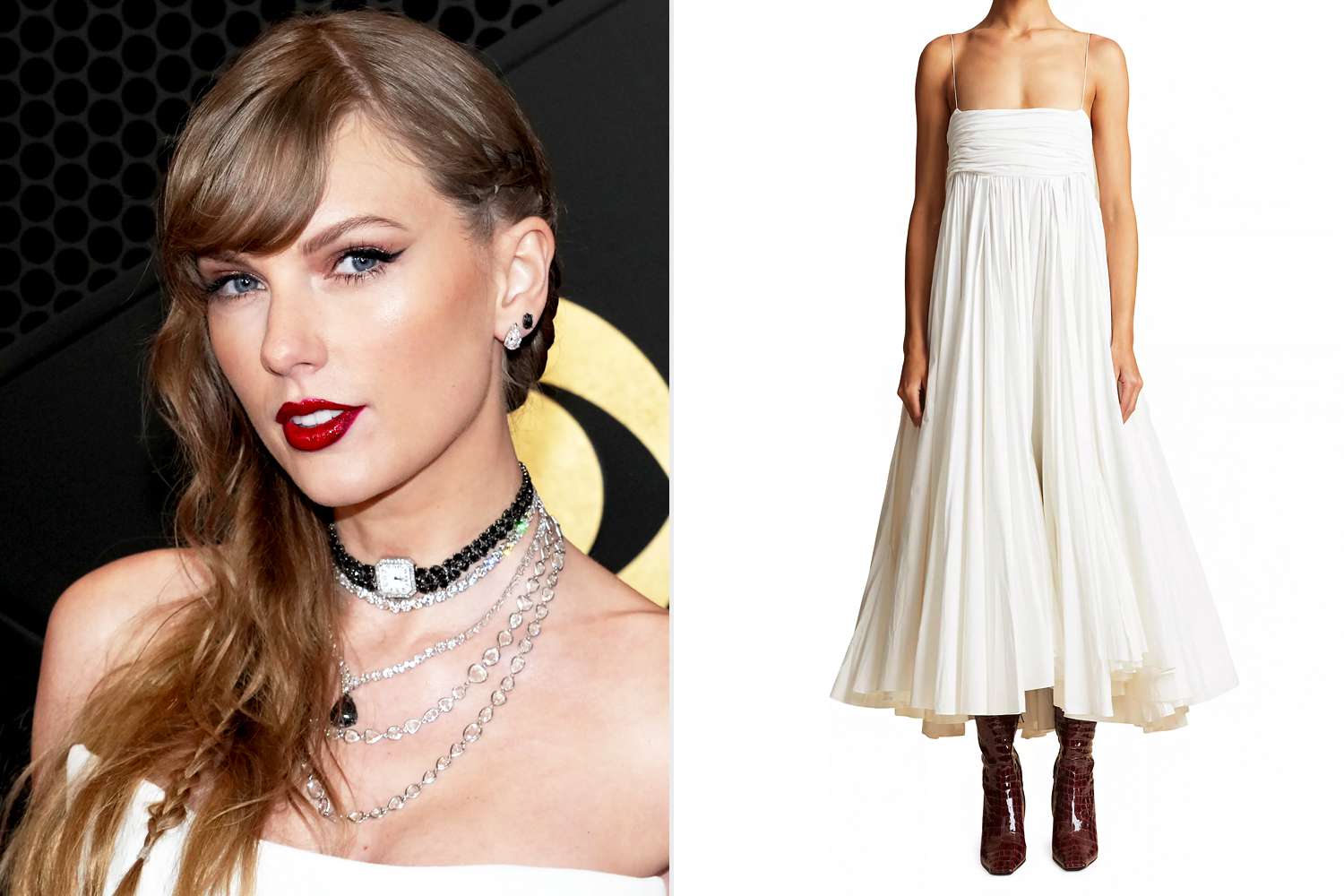Taylor Swift Wears Symbolic Khaite Dress in ‘TTPD’ Spotify Visuals [Video]