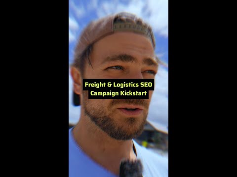 Freight & Logistics SEO Campaign Kickstart 🚚🌍✨ [Video]