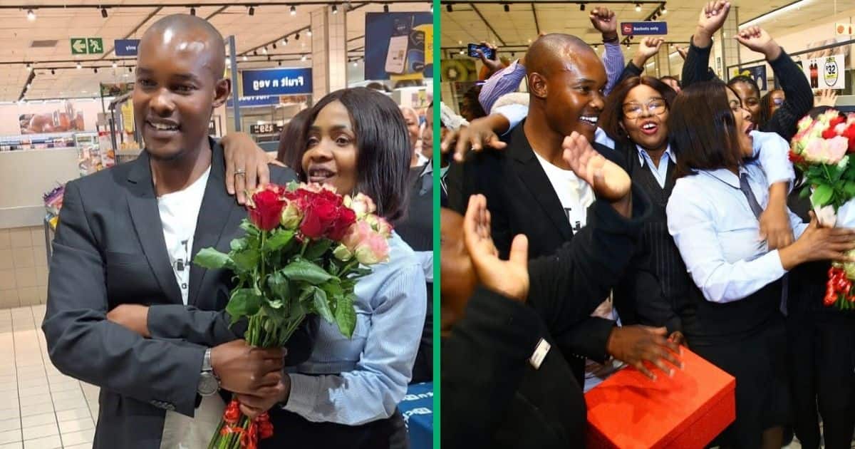 Pick n Pay Proposal Video Goes Viral, Retail Giant Shows Support With Wedding Gifts