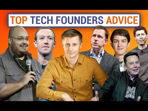 6 Tips on How to Succeed with a Tech Startup from Musk, Zuckerberg, Thiel, Altman, Seibel & Rusenko [Video]