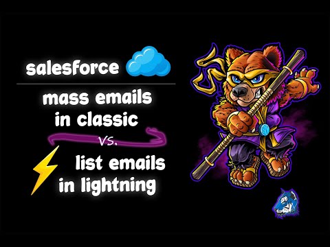 Salesforce How to Send Mass Emails vs List Emails [Video]