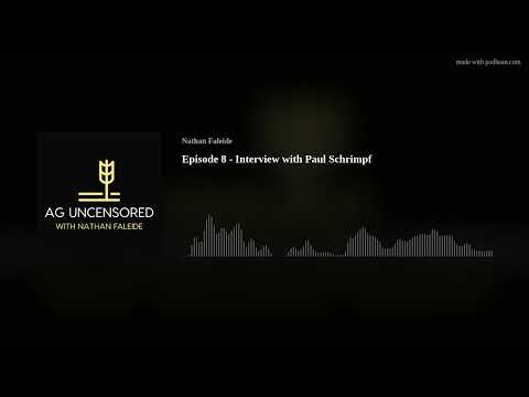 Episode 8 – Interview with Paul Schrimpf [Video]