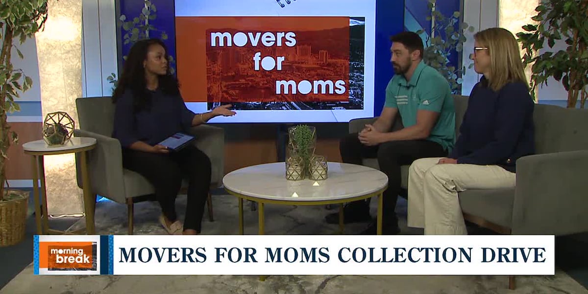 Two Men and a Truck Host Movers for Moms Collection Drive [Video]