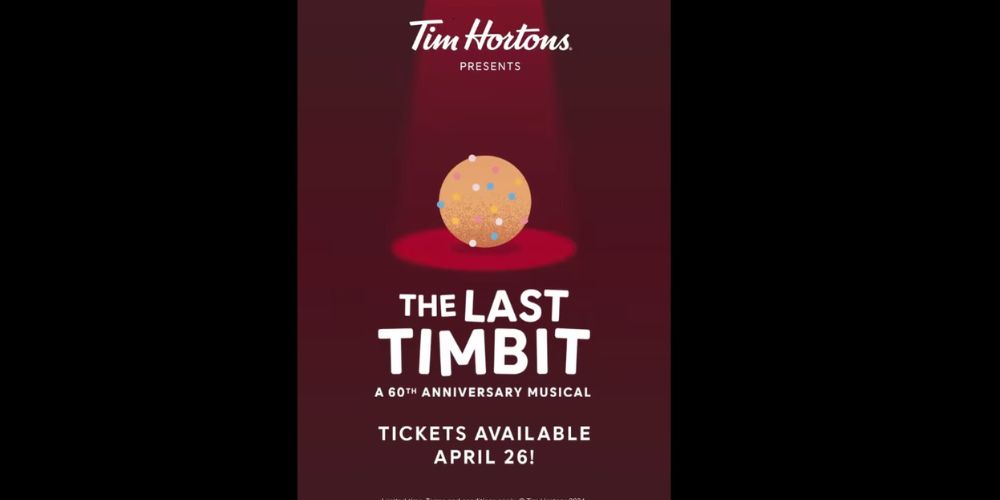 Tim Hortons creates a stage musical called ” The Last Timbit” [Video]