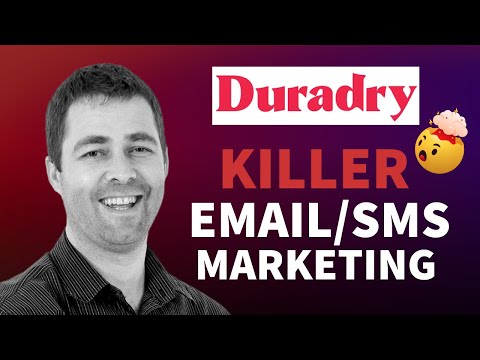 Breaking down Duradry’s Email/SMS Marketing Strategy [Video]