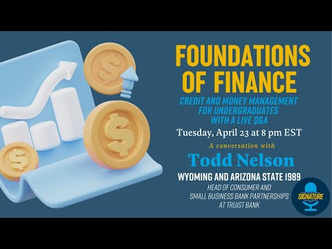 Foundations of Finance with Todd Nelson [Video]