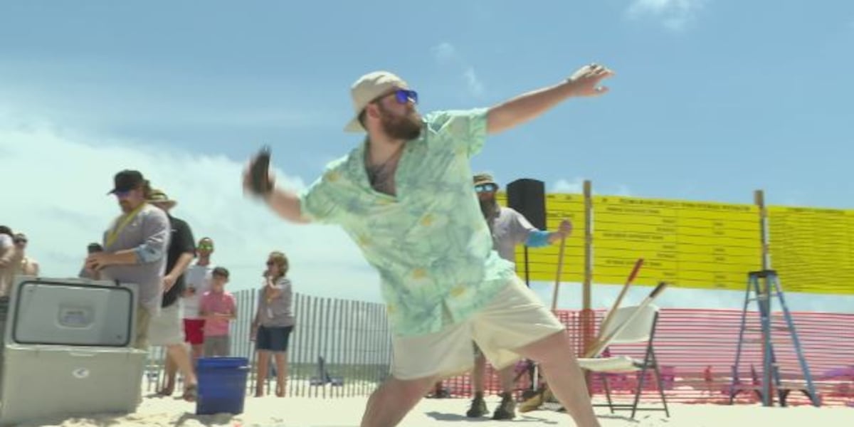 Flora-Bama Mullet Toss celebrating 40 years of flying fish [Video]