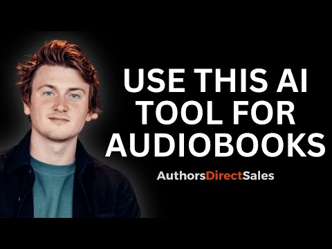 Use THIS AI AUDIO TOOL For Your AUDIOBOOKS (Authors Direct Sales) [Video]