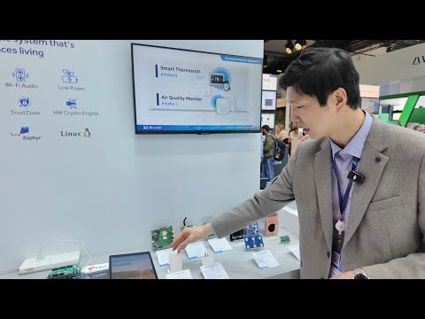 Realtek Booth Tour, IoT, Integrated Wi-Fi, Bluetooth, Smart Home at Embedded World 2024 [Video]