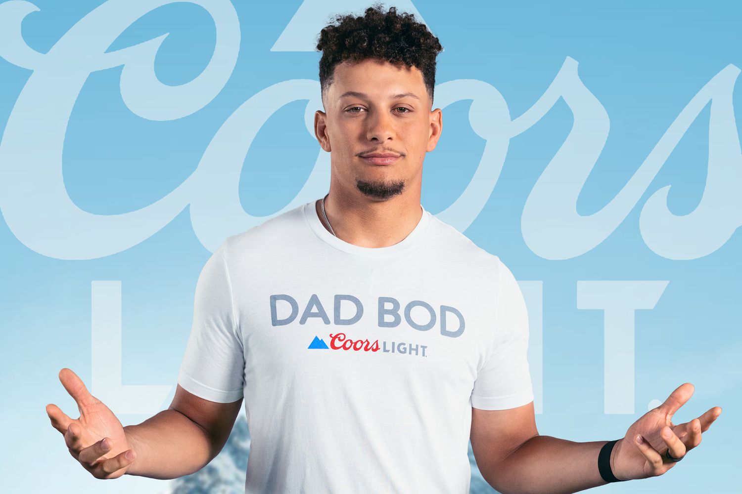 Patrick Mahomes, Coors Light Drop Dad Bod Shirts with Six-Packs [Video]