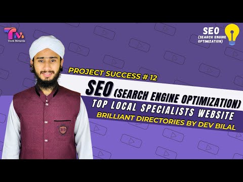 Project Success #12: SEO (Search Engine Optimization) | BD | Top Local Specialists Website [Video]